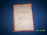 STUDII ISTORICO- FILOSOFICE IOAN PETROVICI 1943