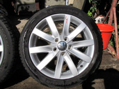 Jante originale VW 17&amp;quot; + Anvelope Michelin Primacy HP 17&amp;quot; foto