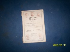 LECTURI LITERARE IN PROZA R PETRE,I CRETU