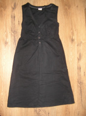 Rochie /sarafan din in Esprit originala foarte lejera Sz 34/ xs ! foto