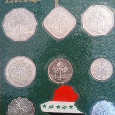 IraqI Coins - Set 8 monede necirculate, doua fotografii de prezentare, discutii pe forum