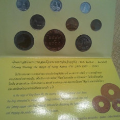 Thailanda / Tailanda - Set 9 monede 2004, necirculate, 100 euro + taxele postale, detalii pe forum