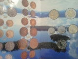 Finlanda - set de 6 monede 2001, necirculate, doua fotografii de prezentare, detalii pe forum
