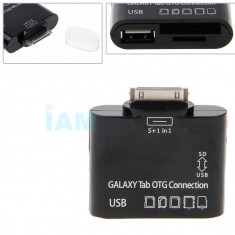 Samsung Galaxy Tab 2 P3100 P5100 5 in 1 adaptor SD CARD + expediere gratuita OTG Connection foto