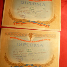 2 Diplome UCFS Cupa Steaua la Kaiac 1962