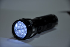 Lanterna Aluminiu Titanium 14 Led-uri foto