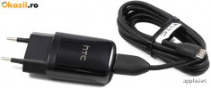 Incarcator + Cablu Micro USB HTC Original foto