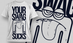 Tricou personalizat &amp;quot;Swag&amp;quot; printeo foto