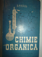 CHIMIE ORGANICA - E. BERAL, M. ZAPAN foto