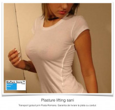 Set 4 plasturi ridicare sani lifting mamar invizibili pentru masura C-D foto