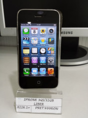 IPHONE 3GS/32GB/LIBER DE RETEA(LM1) foto