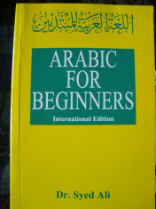 CURS ARABA - ARABIC FOR BEGINNERS de SYED ALI, EDITIA 10 foto