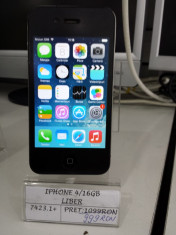 IPHONE 4/16GB/LIBER DE RETEA(LM1) REDUCERE!!!! foto