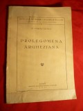 D.Caracostea - Prolegomena Argheziana - Ed. 1937, Alta editura