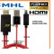 MHL Micro USB 11pin to HDMI HDTV Samsung Galaxy S4 i9500,Samsung Galaxy S3 i9300,Samsung Galaxy Note 2 II N7100,Samsung Galaxy Note 3