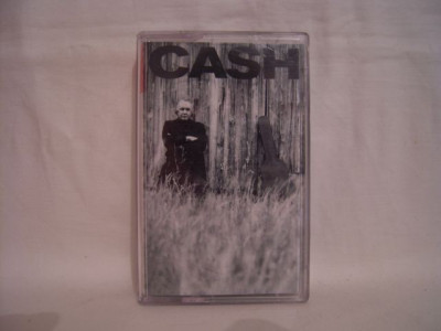 Caseta audio Jonny Cash - Unchained, originala foto