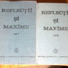 z2 Editie ingrijita de Constantin Badescu - Reflectii si maxime (2 volume)