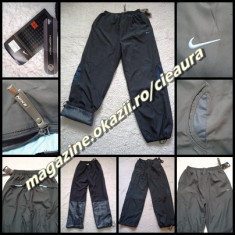 PANTALONI SPORT BARBATI GRI DUBLATI POLAR firma NIKE SPHERE DRY HOOPTECH XXXL foto