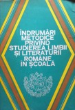 INDRUMARI METODICE - STUDIEREA LIMBII SI LITERATURII ROMANE IN SCOALA Bojin, Alta editura