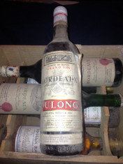 VIN VECHI FRANCEZ- Bordeaux DULONG 1967 foto