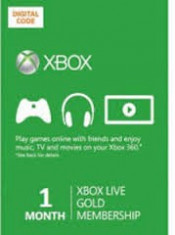 Card Xbox Live Gold 1 Luna foto