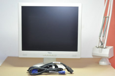 MONITOR LCD 17&amp;quot; INCH FUJITSU SIEMENS A17-2..ALB...1280x1024 8MS CABLURI INCLUSE foto