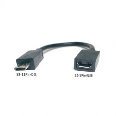 Adaptor HDMI Samsung Galaxy Note 2 N7100 Micro USB 5 Pin to 11 Pin MHL HDMI Adapter + expediere gratuita foto