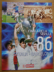 Finala de la Sevilla `86 Steaua Bucuresti - FC Barcelona foto