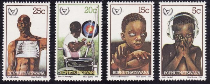Bophuthatswana 1981 - Mi.no.68-71 neuzat