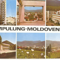 CPI (B3746) CAMPULUNG-MOLDOVENESC ( CIMPULUNG-MOLDOVENESC ), MOZAIC, EDITURA MERIDIANE, CIRCULATA, 1985, TIMBRU