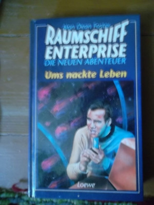 CARTE IN GERMANA -RAUMSCHIFF ENTERPRISE DIE NEUEN ABENTEUER DE ALAN DEAN FOSTER foto