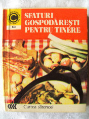 &amp;quot;SFATURI GOSPODARESTI PENTRU TINERE&amp;quot;, Tamara Graneanu, 1983. Absolut noua foto