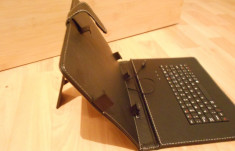 Husa cu tastatura pentru tableta de 10.1 inch foto