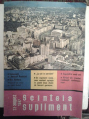 SCINTEIA SUPILMENT, 23 AUG. 1967 foto