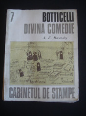 A. E. BACONSKY - BOTTICELLI DIVINA COMEDIE* CABINETUL DE STAMPE {1977} foto