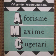 Marin Voiculescu - Aforisme, Maxime, Cugetari