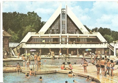 CPI (B3800) BAILE FELIX. PISCINA APOLLO, EDITURA OSETCM, CIRCULATA, 1984, STAMPILE, TIMBRE foto