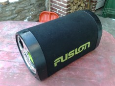 SUBWOOFER WOOFER AUTO FUSION EN-AT1100+ AMPLIFICATOR/STATIE 300 WATTS foto