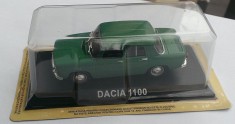 Macheta metal DeAgostini Dacia 1100 NOUA SIGILATA din colectia Masini de Legenda, Scara 1:43 (art. 1300, 1310) foto