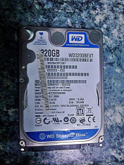 Vand Hard Laptop SATA Western Digital Scorpio Blue 320 GB ! foto