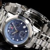 CEAS de LUX elvetian SWISS MOUNTAINEER , Chronograph , data 10 ATM, Analog, Inox, Lux - elegant