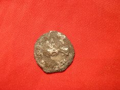 Denar Roman argintat - perioada tarzie foto