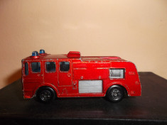 masinute vechi diecast lesney matchbox masina de pompieri 1969 merryweather fire engine foto