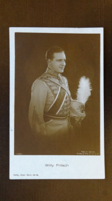 Willy Fritsch-Vedere Ros Berlin 1390/1 - circulata 1926 - timbre Deutsche Reich foto