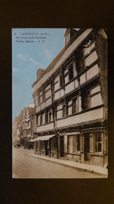 Lannion - Rue Geoffroy-de-Pontblanc - Vile vechi - necirculata