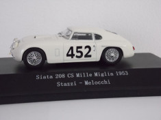 Macheta Siata 208 CS ( Fiat ), No.452 - 1953 - foto