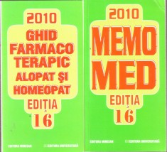 Ghid farmacoterapeutic alopat si homeopat 2010 foto