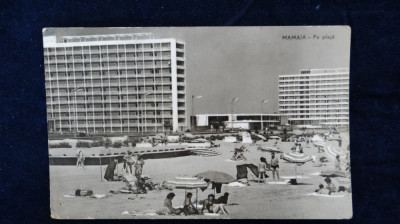 Mamaia - Pe plaja - circulata 1963 - RPR foto