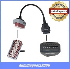 Cablu adaptor PSA30 - 30 pini , Citroen si Peugeot - OBD 2 - Lexia 3 - Delphi foto