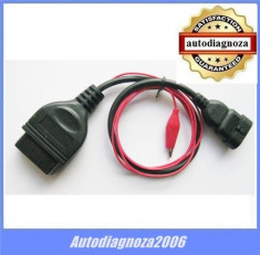 Cablu adaptor Fiat 3 pini - OBD2 interfata diagnoza auto ! foto